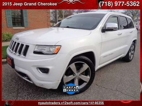 2015 Jeep Grand Cherokee 4WD 4dr Overland - - by for sale in Valley Stream, NY