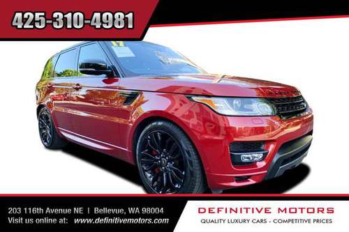 2017 Land Rover Range Rover Sport HSE Dynamic AVAILABLE IN STOCK! for sale in Bellevue, WA