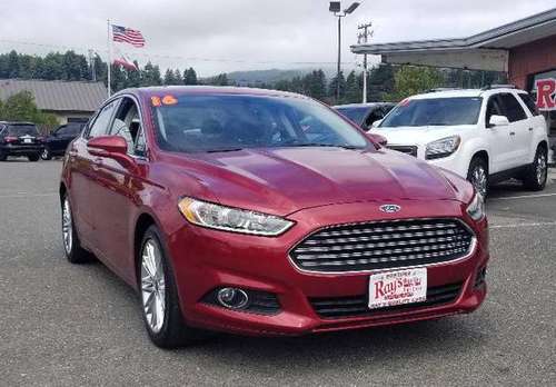 2016 Ford Fusion SE Sedan - cars & trucks - by dealer - vehicle... for sale in Fortuna, CA