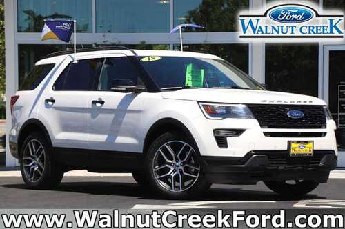 2018 Ford Explorer White Priced to SELL! - - by for sale in Walnut Creek, CA