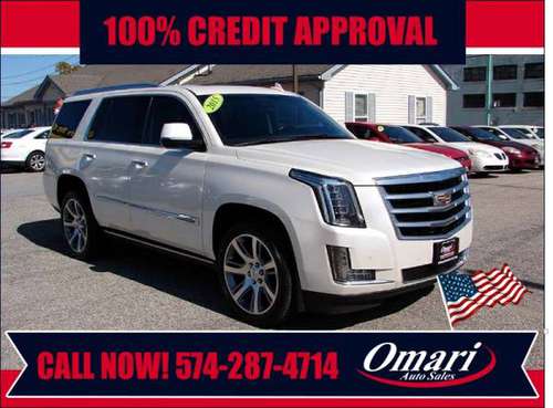 2015 Cadillac Escalade 4WD 4dr Premium . Easy Financing! for sale in SOUTH BEND, MI