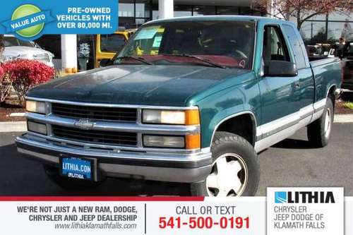 1997 Chevrolet C/K 1500 Ext Cab 155.5 WB 4WD for sale in Klamath Falls, OR