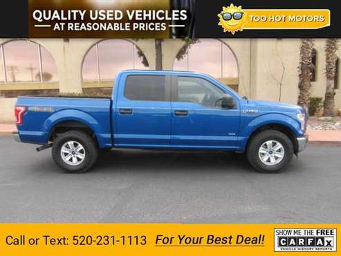 2017 Ford F150 XLT pickup Blue - - by dealer - vehicle for sale in Tucson, AZ
