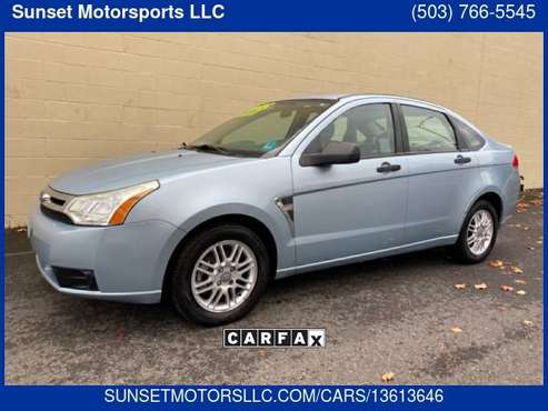 2008 Ford Focus 4dr Sdn SE - cars & trucks - by dealer - vehicle... for sale in Portland, OR