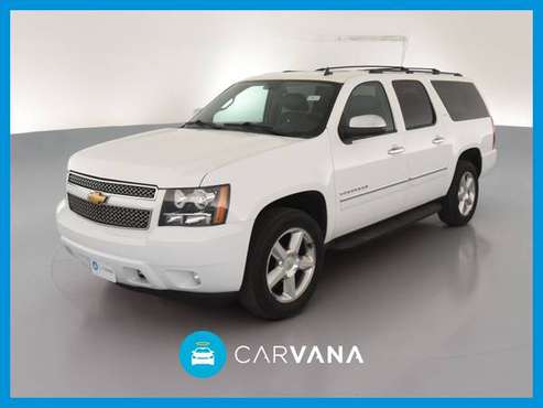 2014 Chevy Chevrolet Suburban 1500 LTZ Sport Utility 4D suv White for sale in New Haven, CT