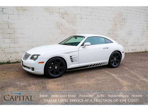 2004 Chrysler Crossfire Coupe! 6-Speed Manual, Blacked Out Rims for sale in Eau Claire, WI