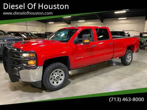 2017 Chevrolet Silverado 3500hd 3500 hd Work Truck 4x4 6.6L Duramax... for sale in Houston, TX