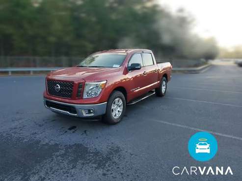 2019 Nissan Titan Crew Cab SV Pickup 4D 5 1/2 ft pickup Red -... for sale in Rockford, IL