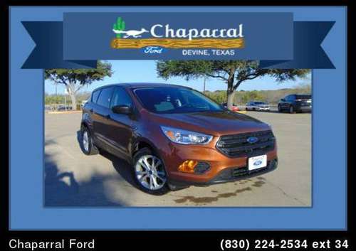 2017 Ford Escape S (*Mileage: 49,919!) - cars & trucks - by dealer -... for sale in Devine, TX