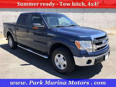 2013 Ford F-150 4x4 4WD F150 Truck XLT Crew Cab for sale in Redding, CA