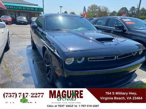 2019 DODGE CHALLENGER R/T PLUS Coupe R/T PLUS (BLACK) - cars & for sale in Virginia Beach, VA