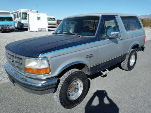 1994 ford Bronco xlt - cars & trucks - by owner - vehicle automotive... for sale in Pahrump, NV