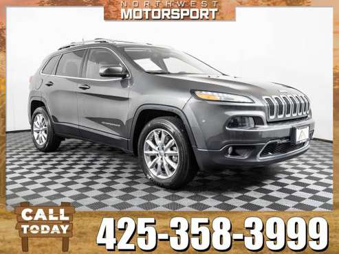 *WE BUY CARS* 2016 *Jeep Cherokee* Limited 4x4 for sale in Lynnwood, WA