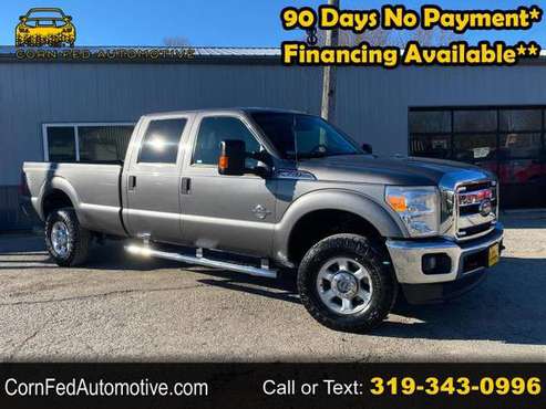 2013 Ford Super Duty F-350 SRW 4WD Crew Cab 172 XLT - cars & trucks... for sale in Center Point, MN