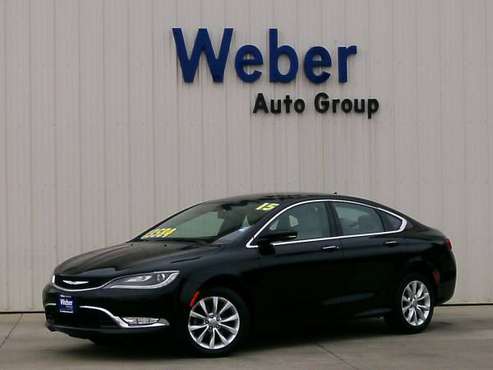 2015 Chrysler 200 C-HEATED LEATHER! NAVIGATION! REMOTE START! for sale in Silvis, IA