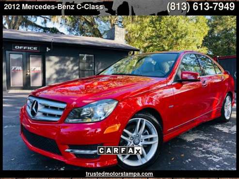2012 MERCEDES BENZ C-250 SPORT SEDAN with Pwr windows w/1-touch... for sale in TAMPA, FL