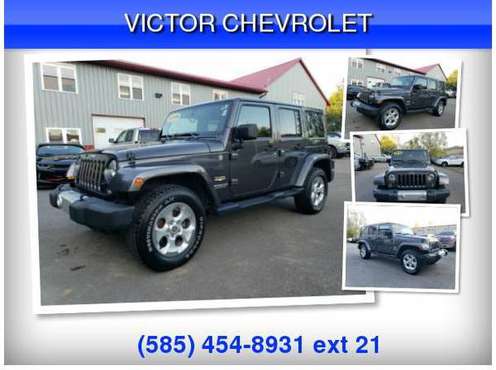 2014 Jeep Wrangler Unlimited Sahara for sale in Victor, NY