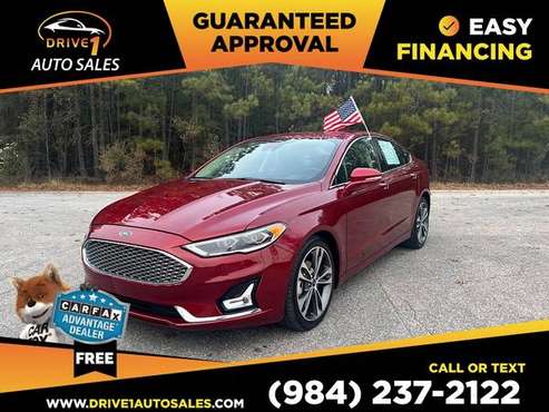 2019 Ford Fusion Titanium PRICED TO SELL! - - by for sale in Wake Forest, NC