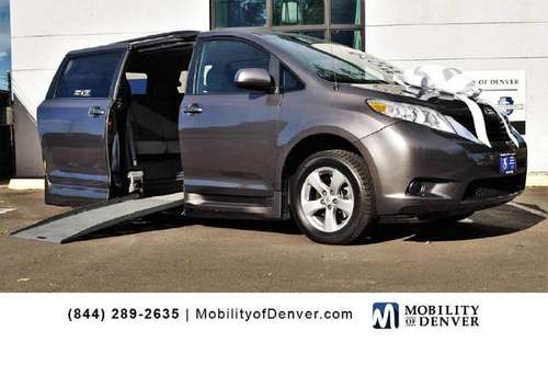 2013 *Toyota* *Sienna* *Braunability LE* GRAY for sale in Denver , CO