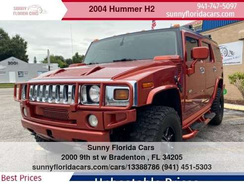2004 HUMMER H2 4dr Wgn - We Finance Everybody!!! - cars & trucks -... for sale in Bradenton, FL