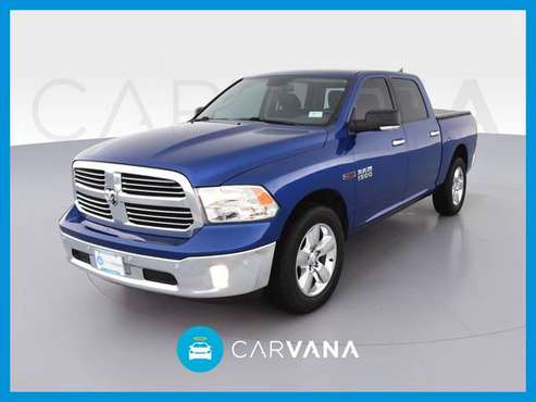 2016 Ram 1500 Crew Cab Big Horn Pickup 4D 5 1/2 ft pickup Blue for sale in Lewisville, TX