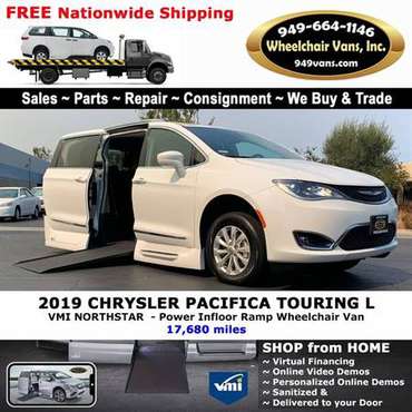 2019 Chrysler Pacifica Touring L Wheelchair Van VMI Northstar - Pow... for sale in LAGUNA HILLS, NV