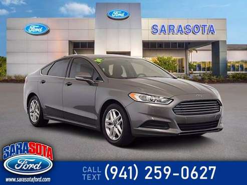 2014 Ford Fusion SE - - by dealer - vehicle automotive for sale in Sarasota, FL