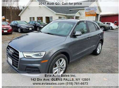 17 AUDI Q3 AWD...$99 DOWN...GUARANTEED CREDIT APPROVAL - cars &... for sale in Glens Falls, NY