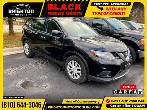2016 Nissan *Rogue* *S* FOR ONLY $185/mo! - cars & trucks - by... for sale in Brighton, MI