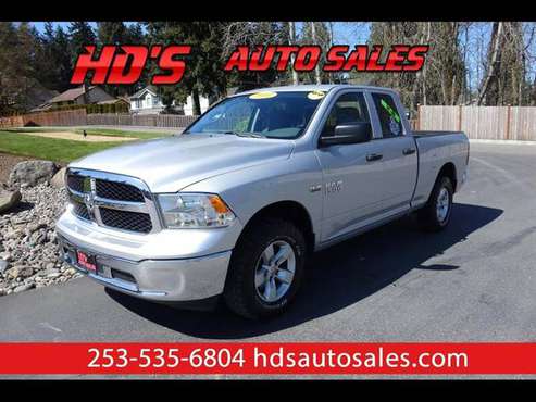 2014 RAM 1500 Quad Cab 4WD 5 7L HEMI! ONLY 97K MILES! SUPER for sale in PUYALLUP, WA