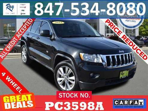 ✔️2011 Jeep Grand Cherokee 4WD Bad Credit Ok EMPLOYEE PRICES - cars... for sale in Fox_Lake, IL