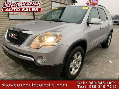 2007 GMC Acadia FWD 4dr SLT - cars & trucks - by dealer - vehicle... for sale in Chesaning, MI