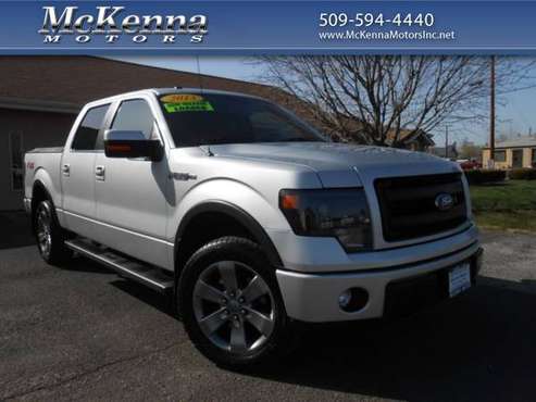 2013 Ford F-150 FX4 4x4 4dr SuperCrew Styleside 5 5 ft SB - cars & for sale in Union Gap, WA