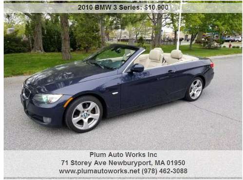 2010 BMW 328i 2 DR HARDTOP CONVERTIBLE 3 0 L V6 AUTOMATIC ALL for sale in NH