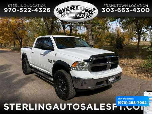 2020 RAM 1500 Classic SLT 4x4 Crew Cab 64 Box - CALL/TEXT TODA -... for sale in Sterling, CO
