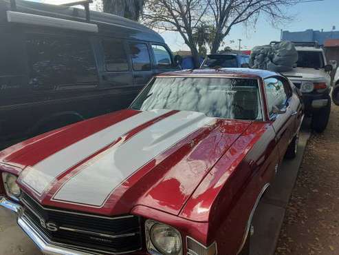 1971 Chevelle SS 454/buckets 4wheel disc 373 posi awsome VERY NICE.... for sale in San Diego, CA