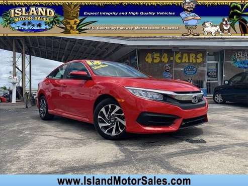 2018 Honda Civic EX - - by dealer - vehicle automotive for sale in Merritt Island, FL