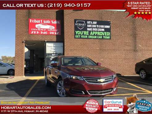2017 CHEVROLET IMPALA LT $500-$1000 MINIMUM DOWN PAYMENT!! APPLY... for sale in Hobart, IL