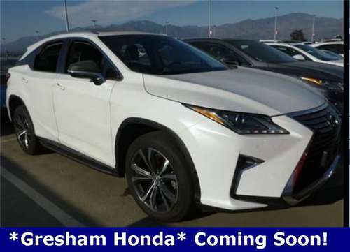 2017 Lexus RX 350 AWD All Wheel Drive SUV - cars & trucks - by... for sale in Gresham, OR