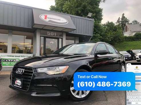 2014 Audi A6 2.0T quattro Premium Plus AWD 4dr Sedan for sale in Clifton Heights, PA