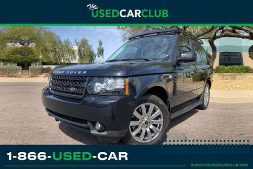 2012 Land Rover Range Rover HSE - Black on Black - Clean Carfax for sale in Scottsdale, AZ