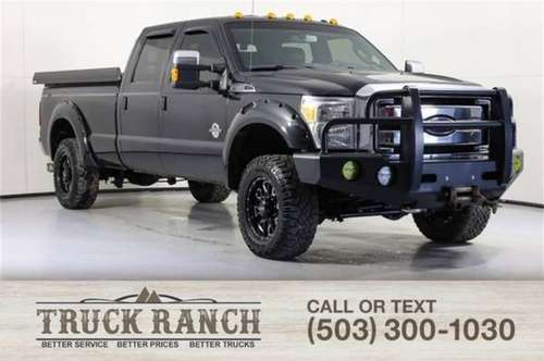 2014 Ford Super Duty F-350 SRW Lariat - - by dealer for sale in Hillsboro, OR