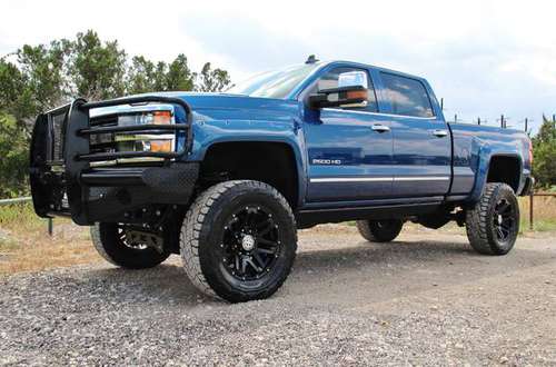 2016 CHEVROLET 2500 LTZ*DURAMAX*LIFTED*TOYOS*RANCH HANDS*AMP STEPS!! for sale in Liberty Hill, TX