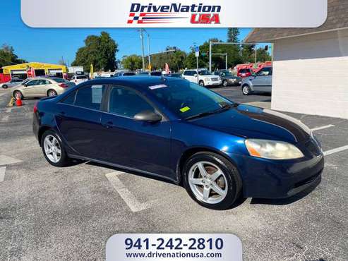 2008 *Pontiac* *G6* *4dr Sedan* BLUE - cars & trucks - by dealer -... for sale in Bradenton, FL