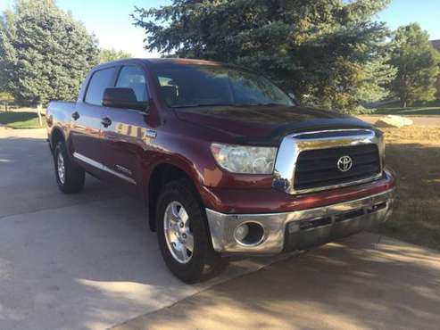 2008 TOYOTA TUNDRA CREWMAX 4WD 4x4 5.7L V8 PickUp Truck Crew Max 4Door for sale in Frederick, CO