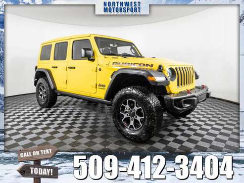 *1 OWNER* 2019 *Jeep Wrangler* Unlimited Rubicon 4x4 - cars & trucks... for sale in Pasco, WA