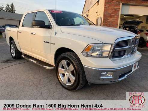 2009 DODGE RAM 1500 BIG HORN HEMI 4X4! FINANCING AVAILABLE!!... for sale in N SYRACUSE, NY