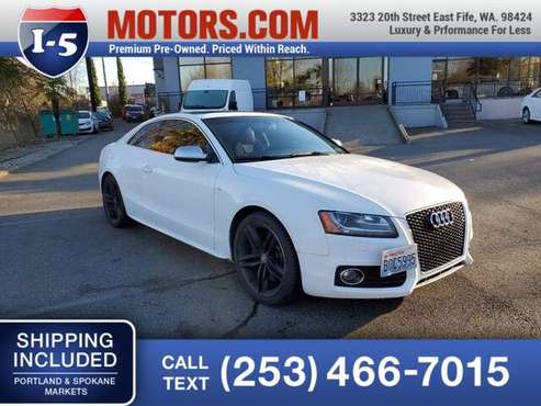 2012 Audi S5 Coupe S-5 Premium Plus Audi S 5 - cars & trucks - by... for sale in Fife, WA