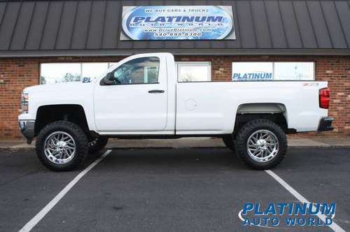 LIFTED--2014 CHEVROLET REGULAR CAB 4X4 Z71 - cars & trucks - by... for sale in Fredericksburg, District Of Columbia