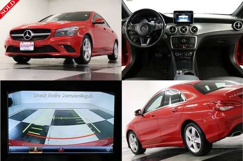 HEATED LEATHER! 38 MPG HWY! 2016 Mercedes-Benz *CLA 250* Sedan Red -... for sale in Clinton, AR